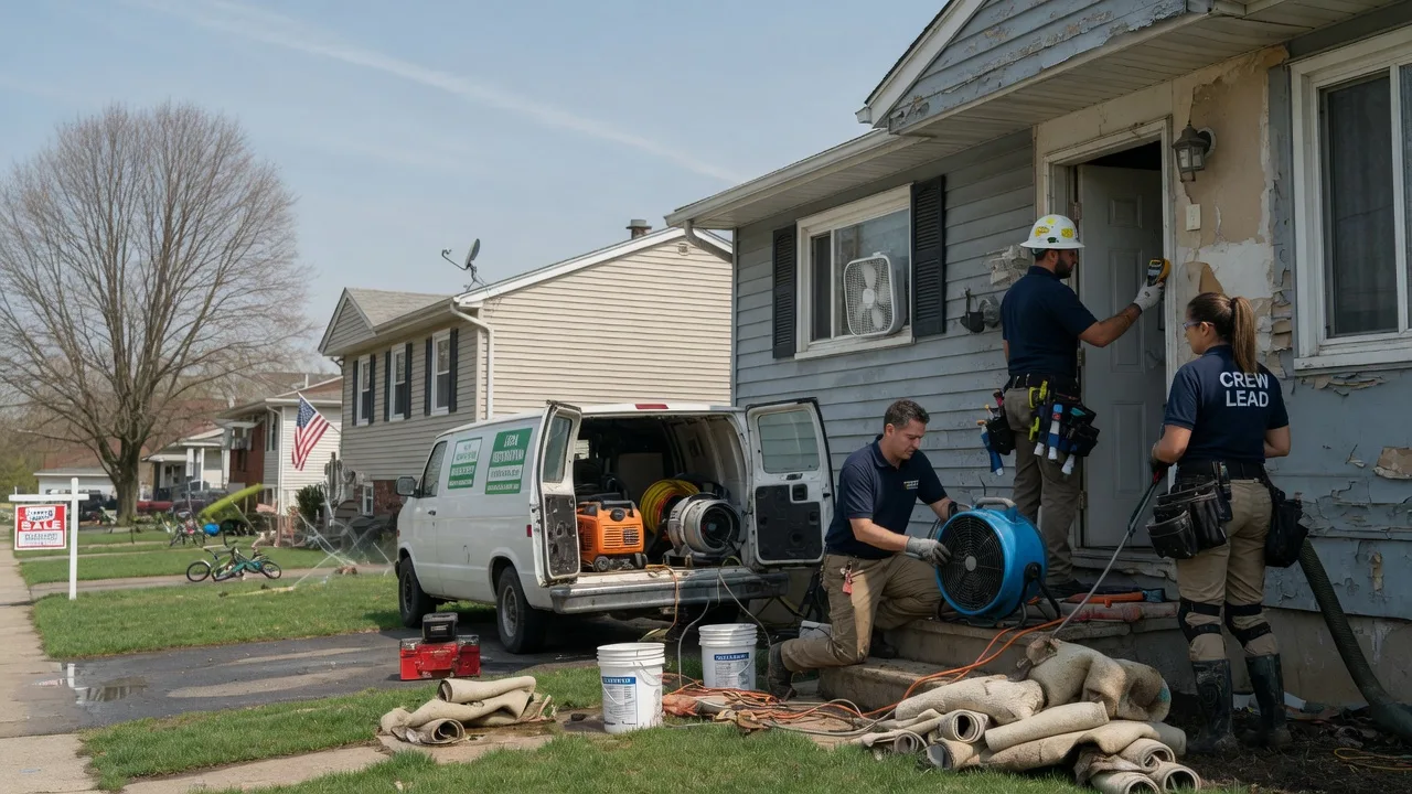 Flood Cleanup in Mount Lebanon, PA near me
